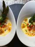 🌾🍃ASPERGES VERTES ŒUFS 🥚 COCOTTES 🪺
