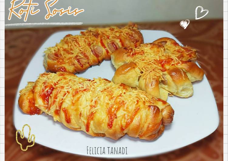 Resep Roti Sosis, Enak Banget