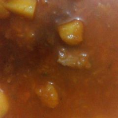 A picture of Potato stew #festivedishcontestmombasa.