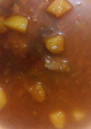 A picture of Potato stew #festivedishcontestmombasa.