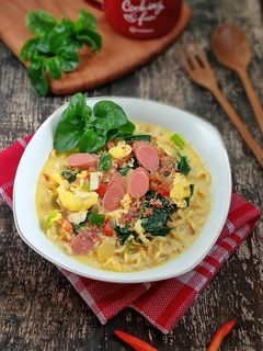 Foto resep Mie Kare Kuah Creamy