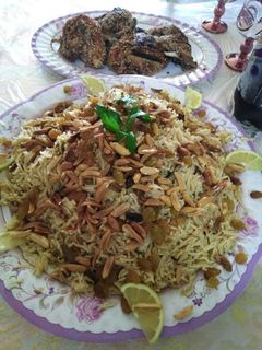 صورة لوصفة كبسة بالدجاج
