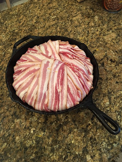 A picture of Bacon Pie.