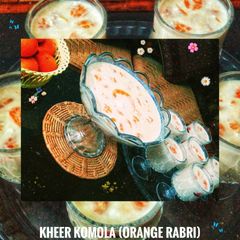 A picture of Kheer Komola (Orange Rabrri).