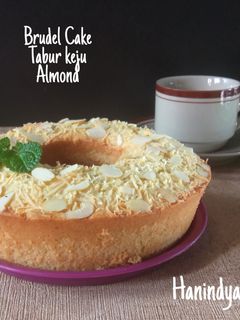 Foto resep Brudel Cake Tabur Keju Almond