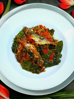 Foto resep Tumis Ikan Peda & Daun Melinjo 🌶🐟🍃