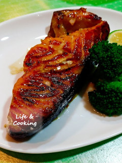 【Lin 桑食堂】照燒鮭魚 的食譜成品照片