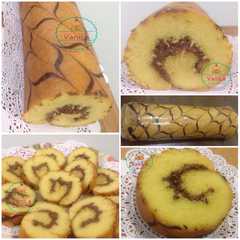 รูปของ Roll Cake Nutella