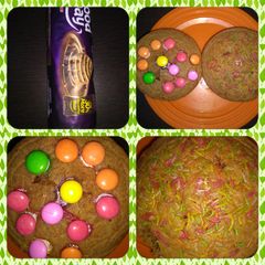 A picture of Biscuit cake.