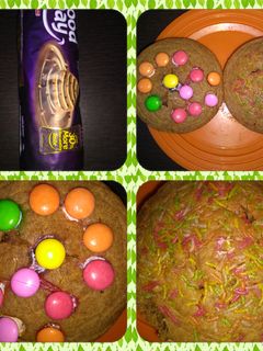 A picture of Biscuit cake.