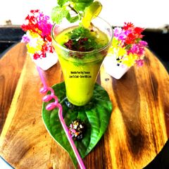 A picture of Gulkand Paan Mojito (Non-Alcholic drink).