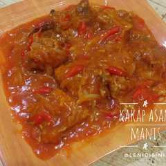 A picture of Kakap Asam Manis.