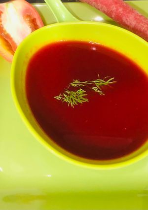 A picture of Tomato Soup.