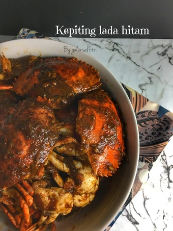 Cara Gampang Menyiapkan Resep Kepiting lada hitam yang Bisa Manjain Lidah Anti Ribet, Uenak Banget