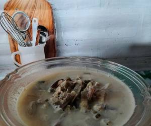 Resep Terbaru Sayur Santan Kacang Hijau Jantung Pisang Praktis Enak