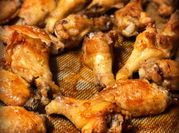 A picture of crispy chicken wing
