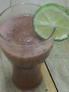 A picture of Watermelon Lime Smoothie.