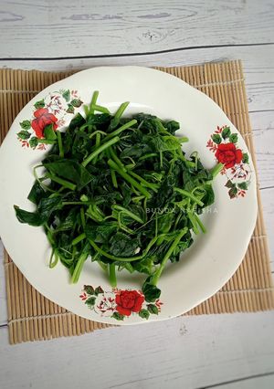 Foto resep Bayam rebus ijo