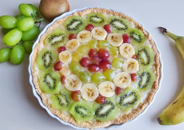 Crostata alla frutta senza glutine e senza lattosio