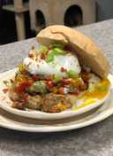 Southwestern Poached Egg Sandwich