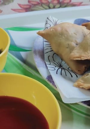 A picture of Samosa recipe.