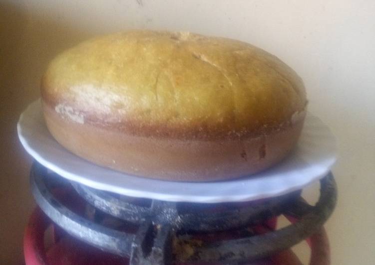 Lemon cake without butter and no oven