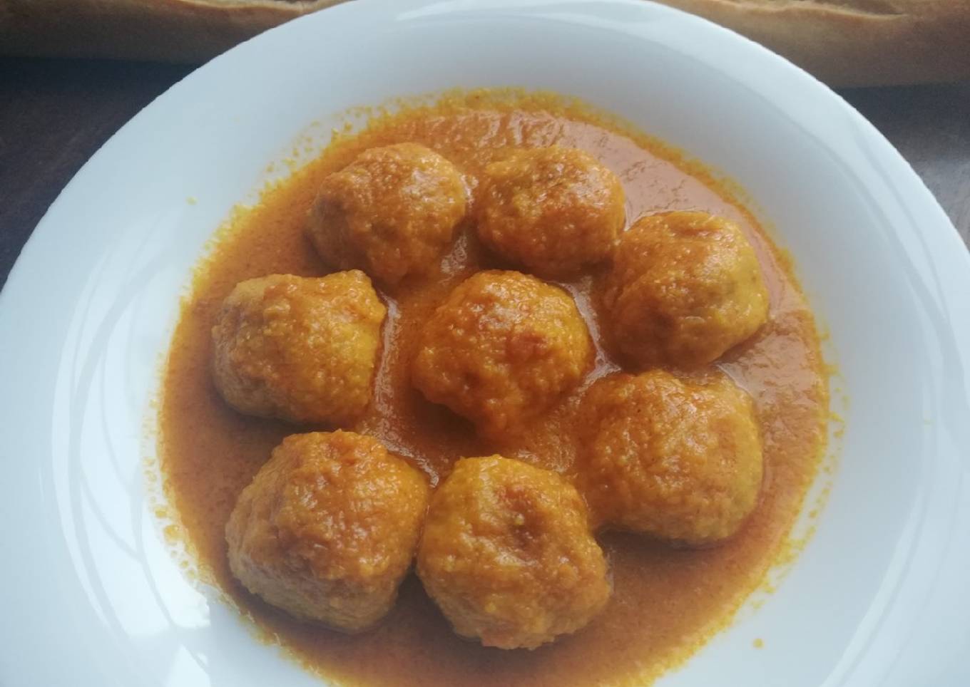 Albóndigas de choco y gambas 🦑🦐