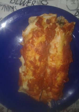 Una foto de Canelones de verdura