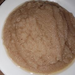 A picture of Sooji ka halwa.