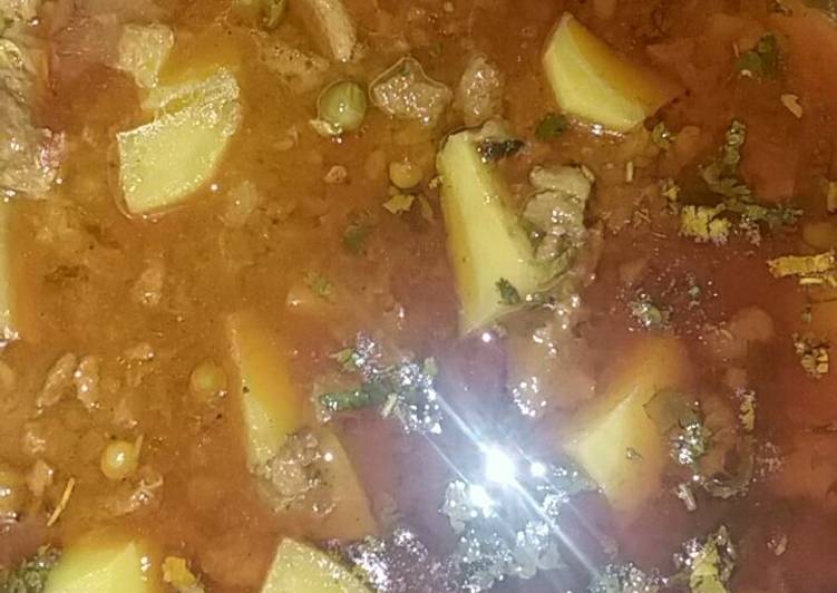 Easiest Way to Vegan Delicious Qeema Allu Matar