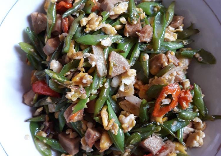 Orak Arik Buncis Telur