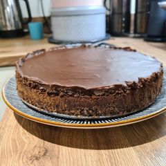 Mississippi mud pie A picture of Mississippi mud pie.