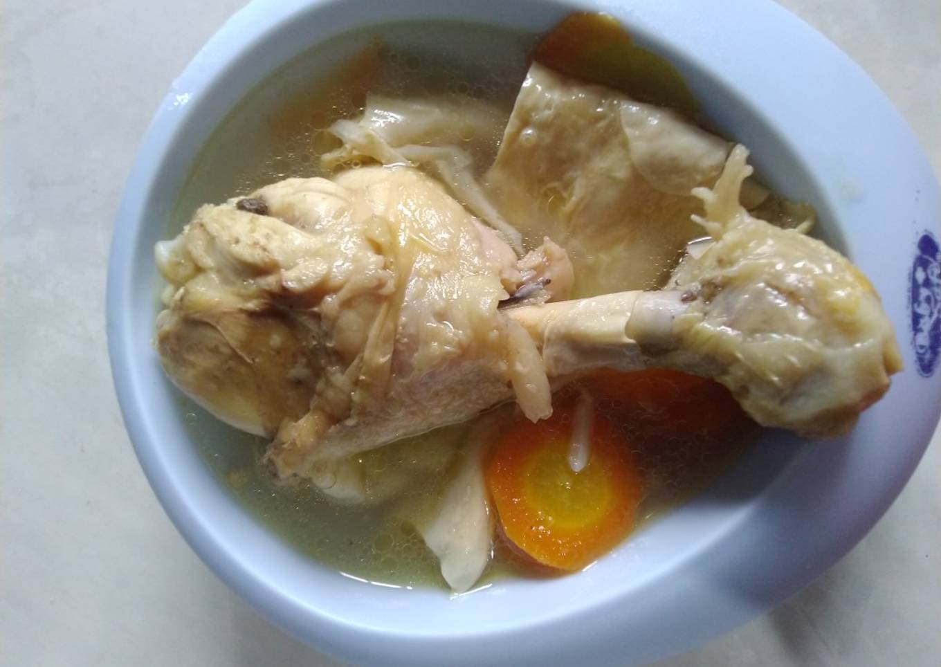 MPASI Sup Ayam Kembang Tahu