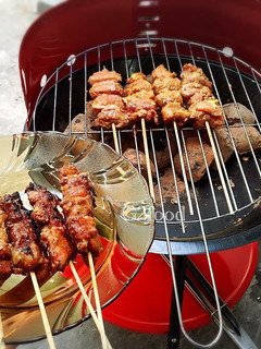Foto resep Sate Babi Papua Saos Merah