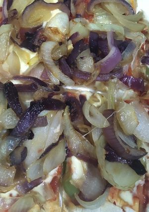 Una foto de Pizza de cebolla 🧅