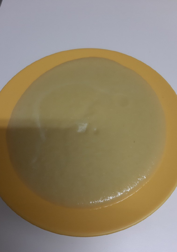 Una foto de Crema de calabacín