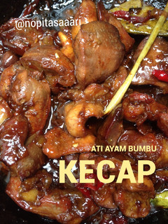Foto resep Ati ayam bumbu kecap