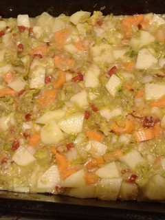 Una foto de Pastel de verduras