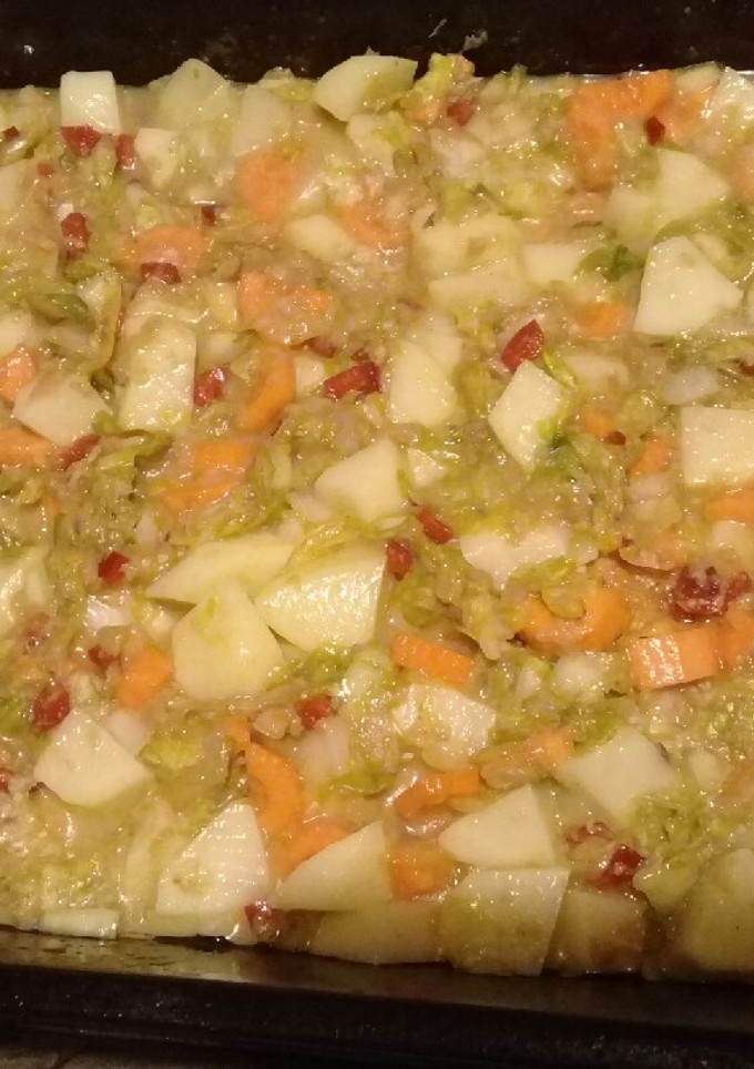 Una foto de Pastel de verduras