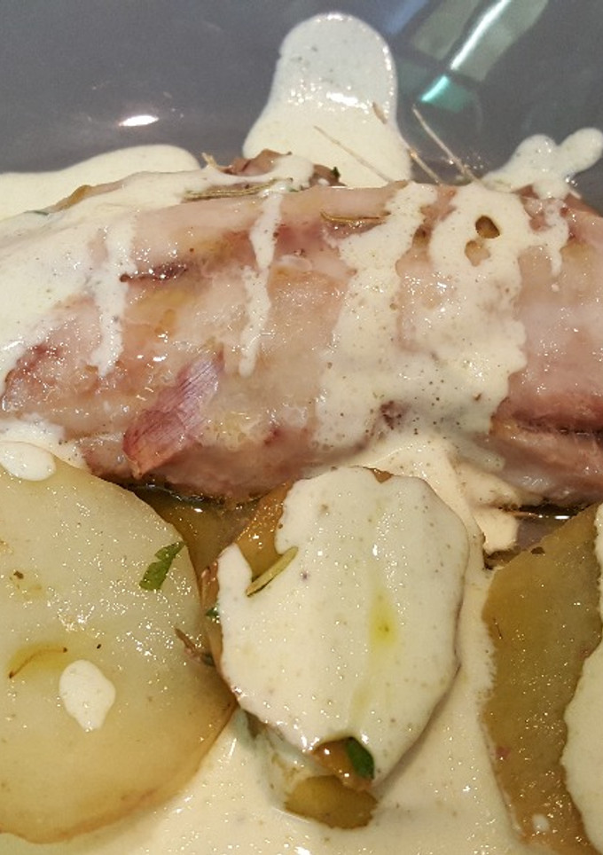 Una foto de Chicharro a la crema 