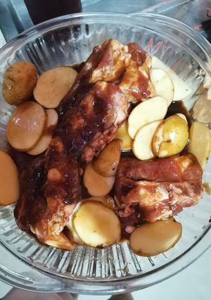 Una foto de Costilla de cerdo Oriental