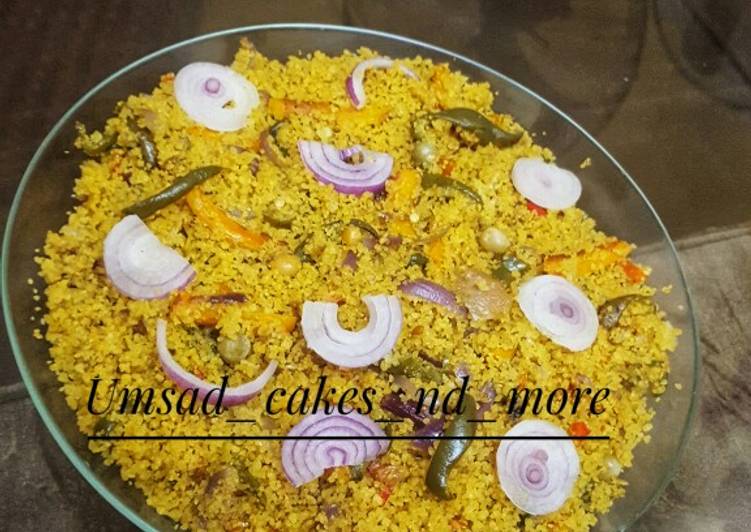 Steps to Prepare Homemade Dambun couscous By Umsad_cakes_nd_more
