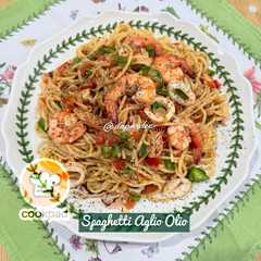 👩‍🍳Spaghetti Aglio Olio-レシピのメイン写真