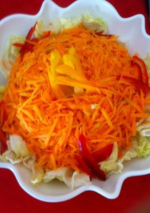 A picture of Carrot salad.