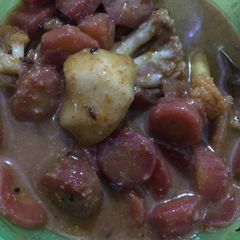 A picture of Gajar ka mitha Achar.