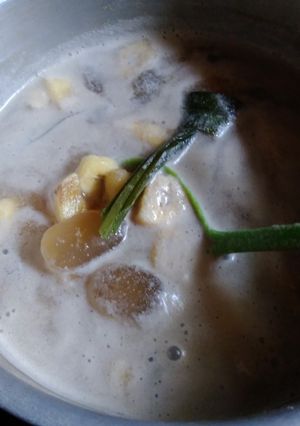 Foto resep Ini Kolak Isi Pisang Ubi kolang Kaling