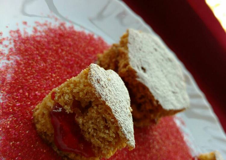 Steps to Make Perfect Jam cake bites Cooking Basics for Newbies