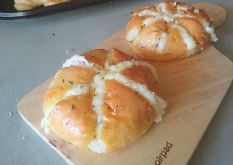 Resep masakan Korean garlic creamcheese bread | Cara Bikin Korean garlic creamcheese bread Yang Bisa Manjain Lidah