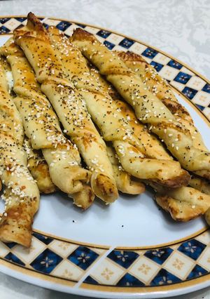 Φωτογραφία της συνταγής Κριτσίνια με τυρί