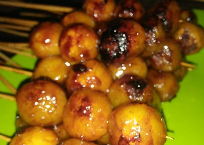 Cara Buat Cilok bakar isi tetelan Farah Quinn